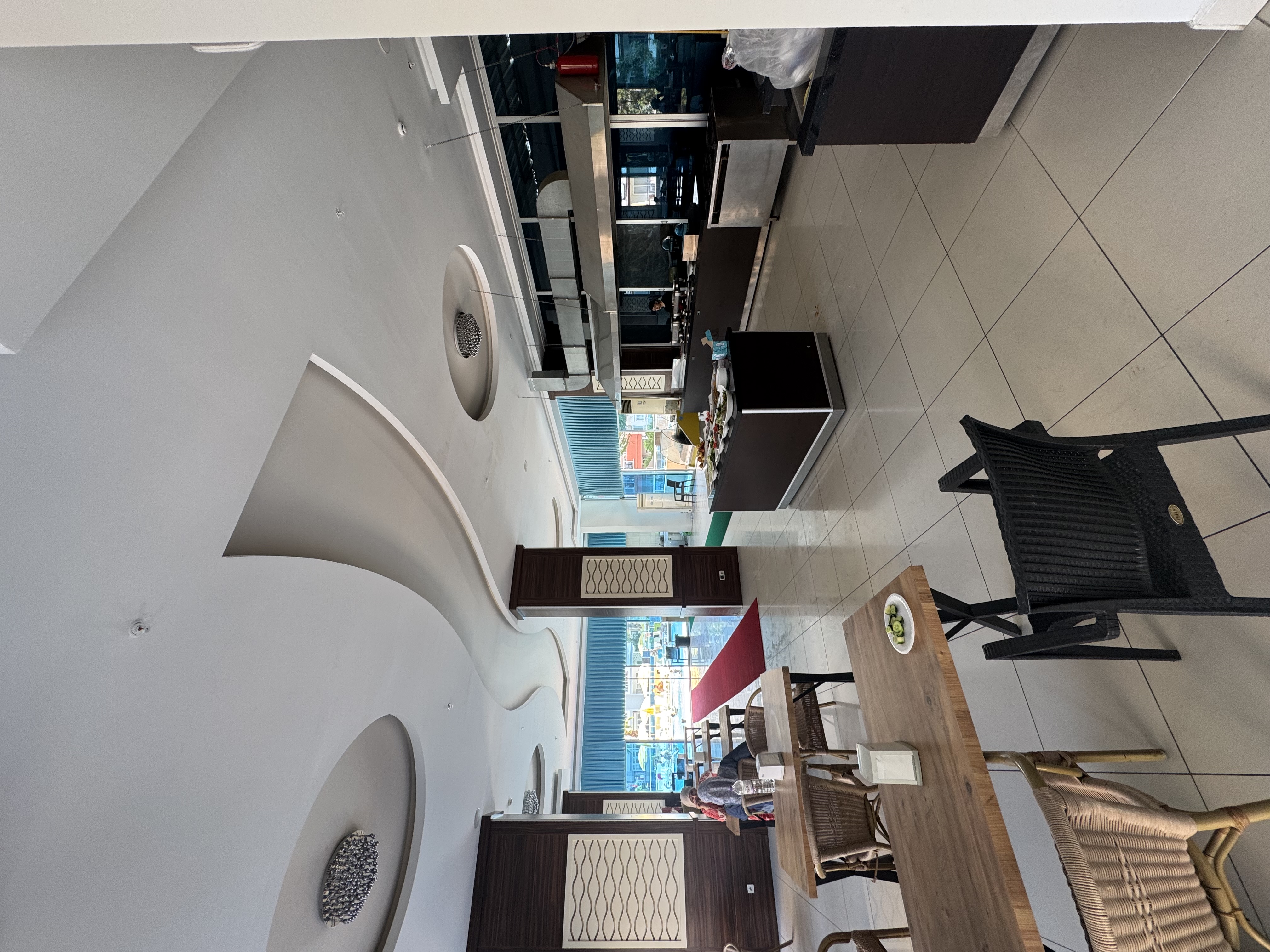Alanya öğrenci apartı kafeterya alanı